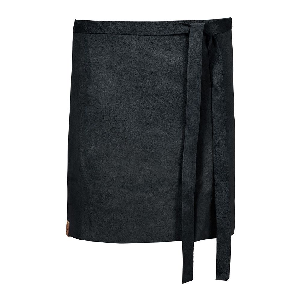 Bindegürtel mit verstellbarer Gürtelschnalle, Exner-Label am Saum.