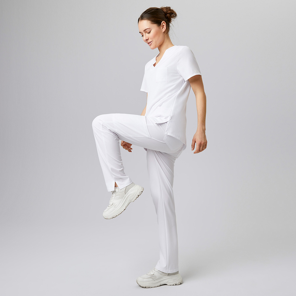 Seitliche ansicht,mit Schlitz am Saum,Ärmel-Exner-logo