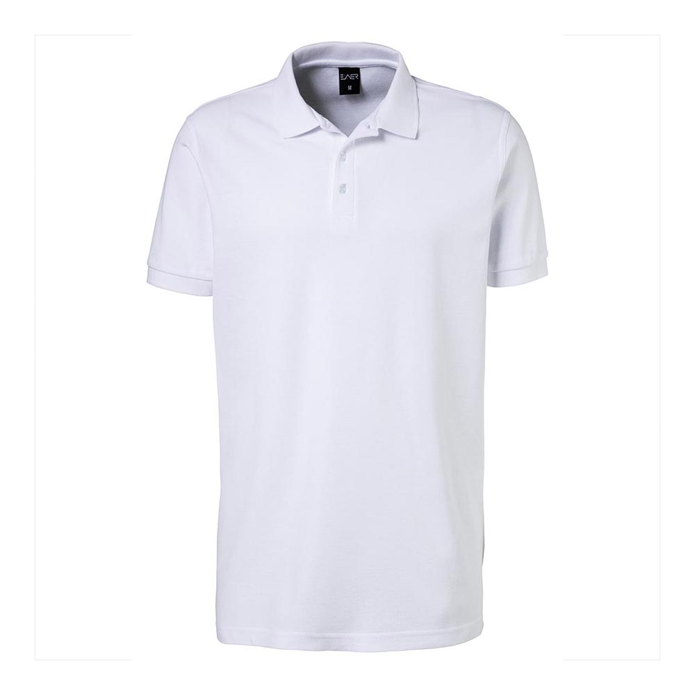 Herren-Poloshirt,mit 3 farbiger Knopfleiste und knöpfen,kurz arm,strech