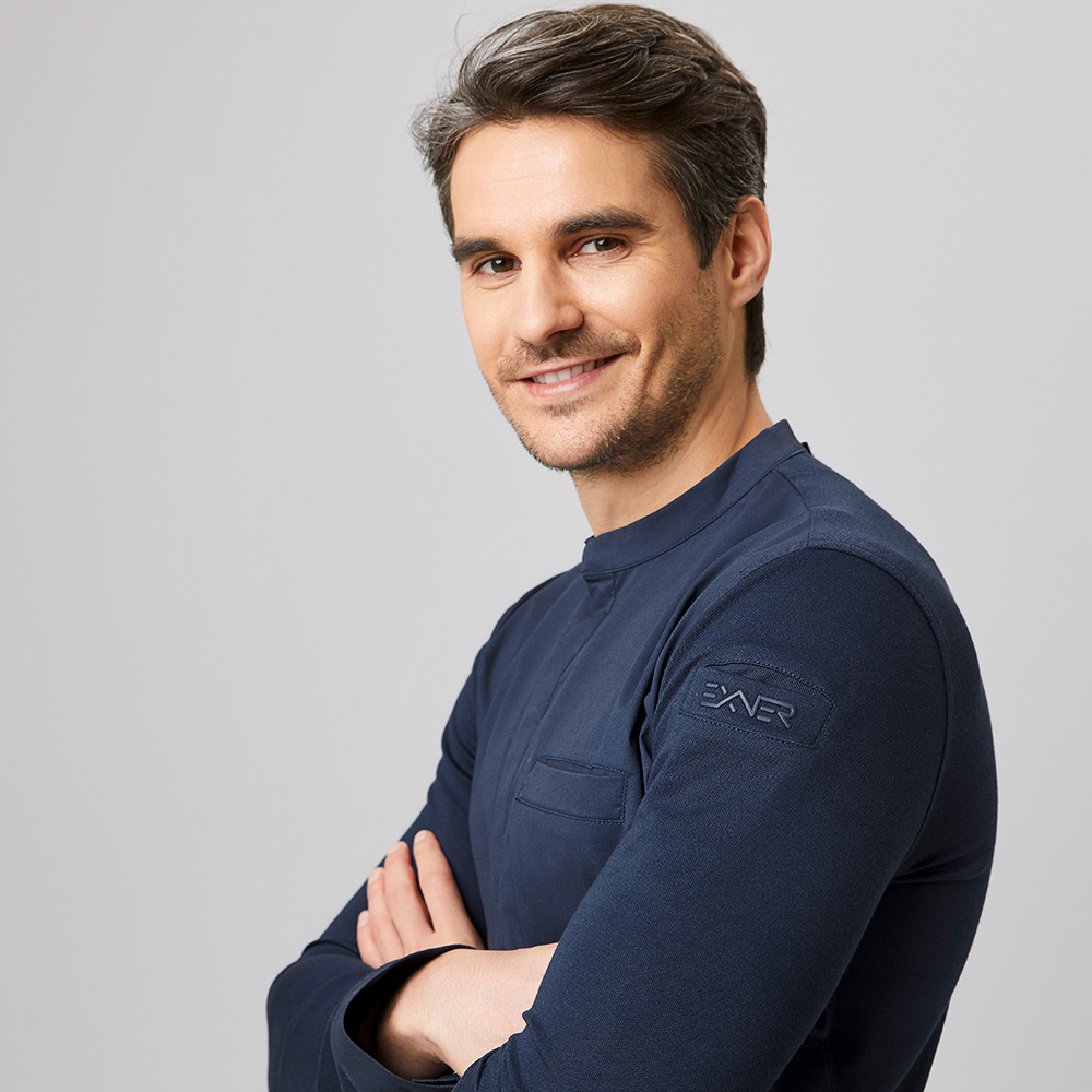 Funktions-jacke,Stehkragen2 Ärmeltaschen nahansicht.