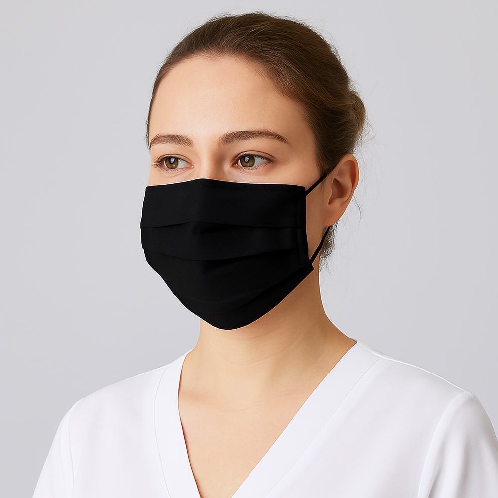 waschbar (90°C)zweilagigmit Nasenbügel für optimalen Sitzbedruck- und bestickbar (Auf Anfrage)