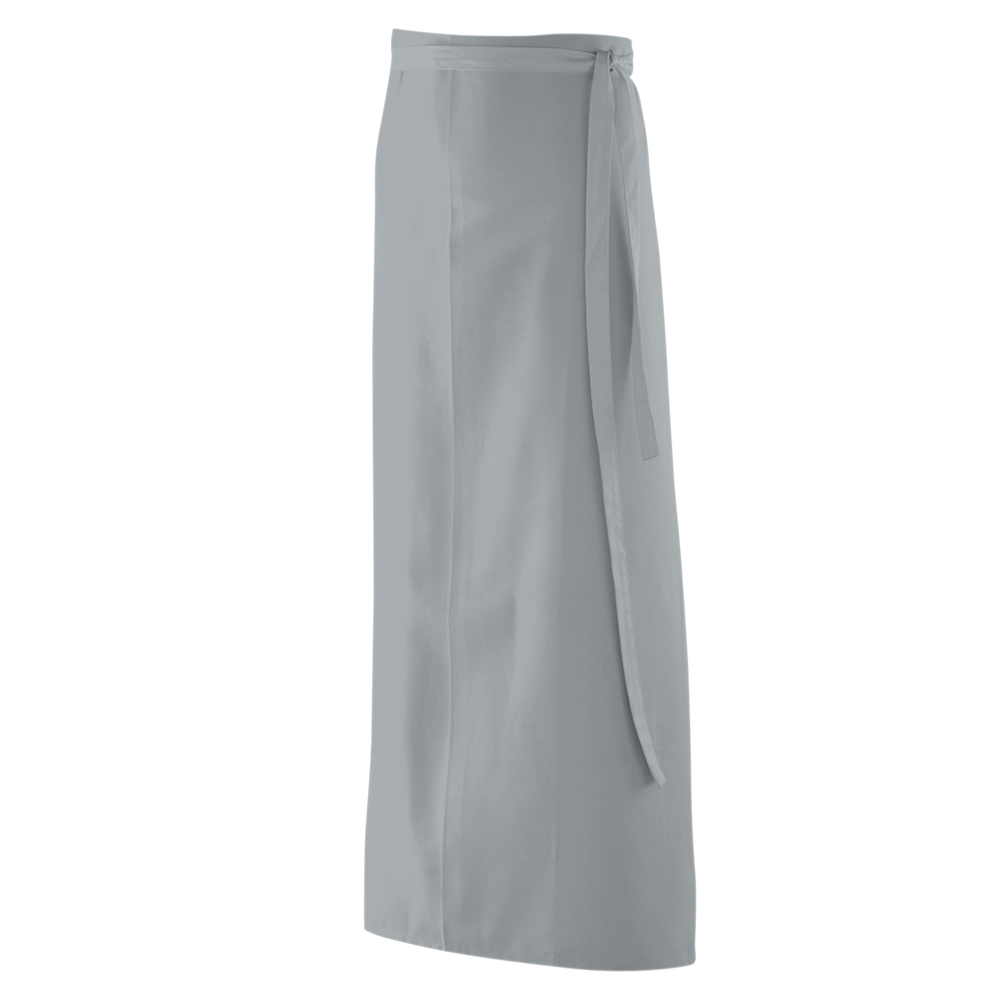 Bistroschürze XXL, extrabreit, mit Durchgriff und durchgehenden Stoffbändern.