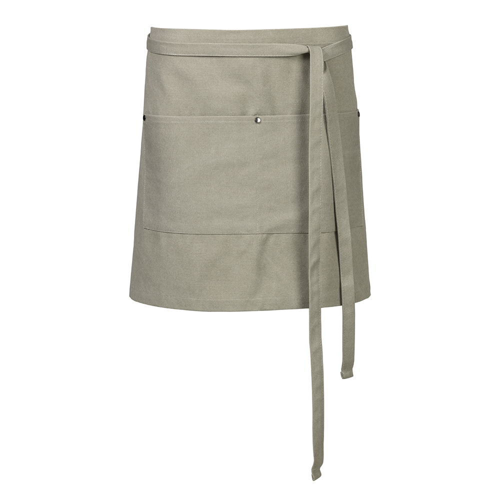 Vorbinder-mit durchgehenden Stoffbändern.Aufgesetzte Tasche mit 2 Fächern und  Nieten.Exner-logo.