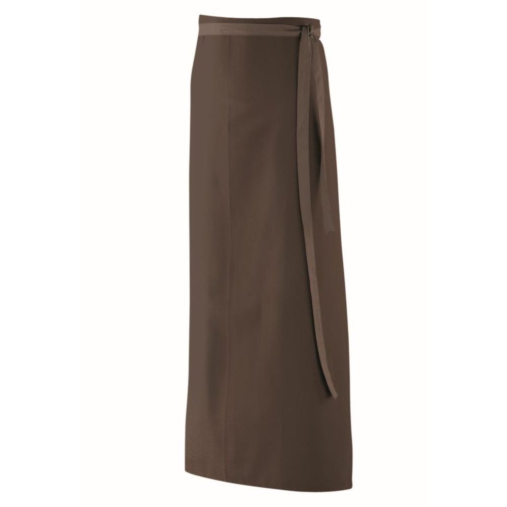 Bistroschürze XXL, extrabreit, mit Durchgriff und durchgehenden Stoffbändern.