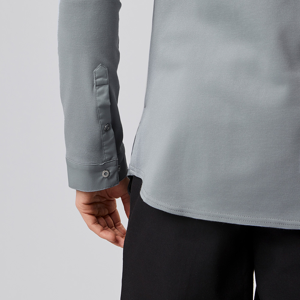 Funktionsjacke-langarm,Druckköpfe an den Ärmel.