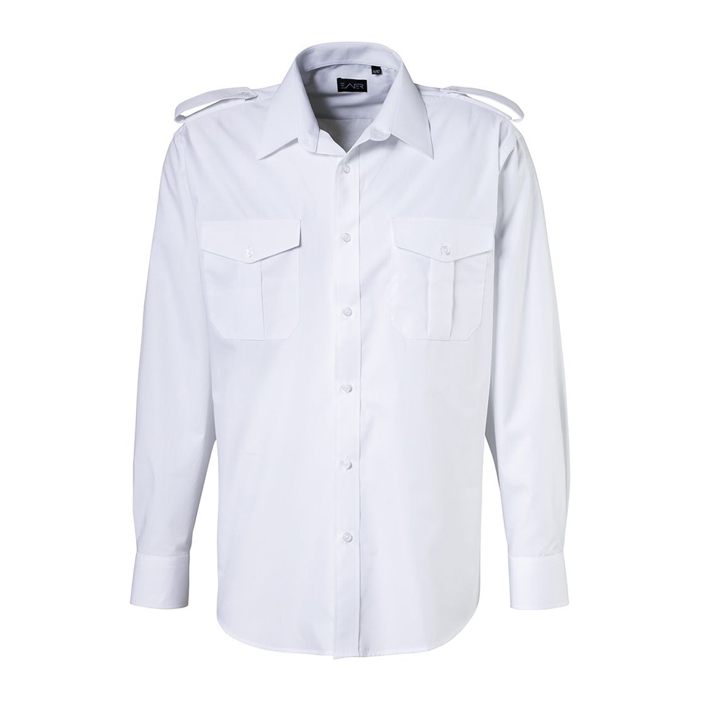 Herren Pilotenhemd langarm