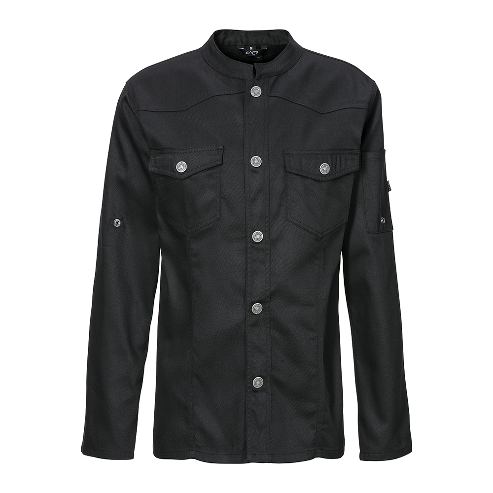 LangarmTrapezform1-reihige Druckknopfleistegeprägte Druckknöpfe mit Stierkopf