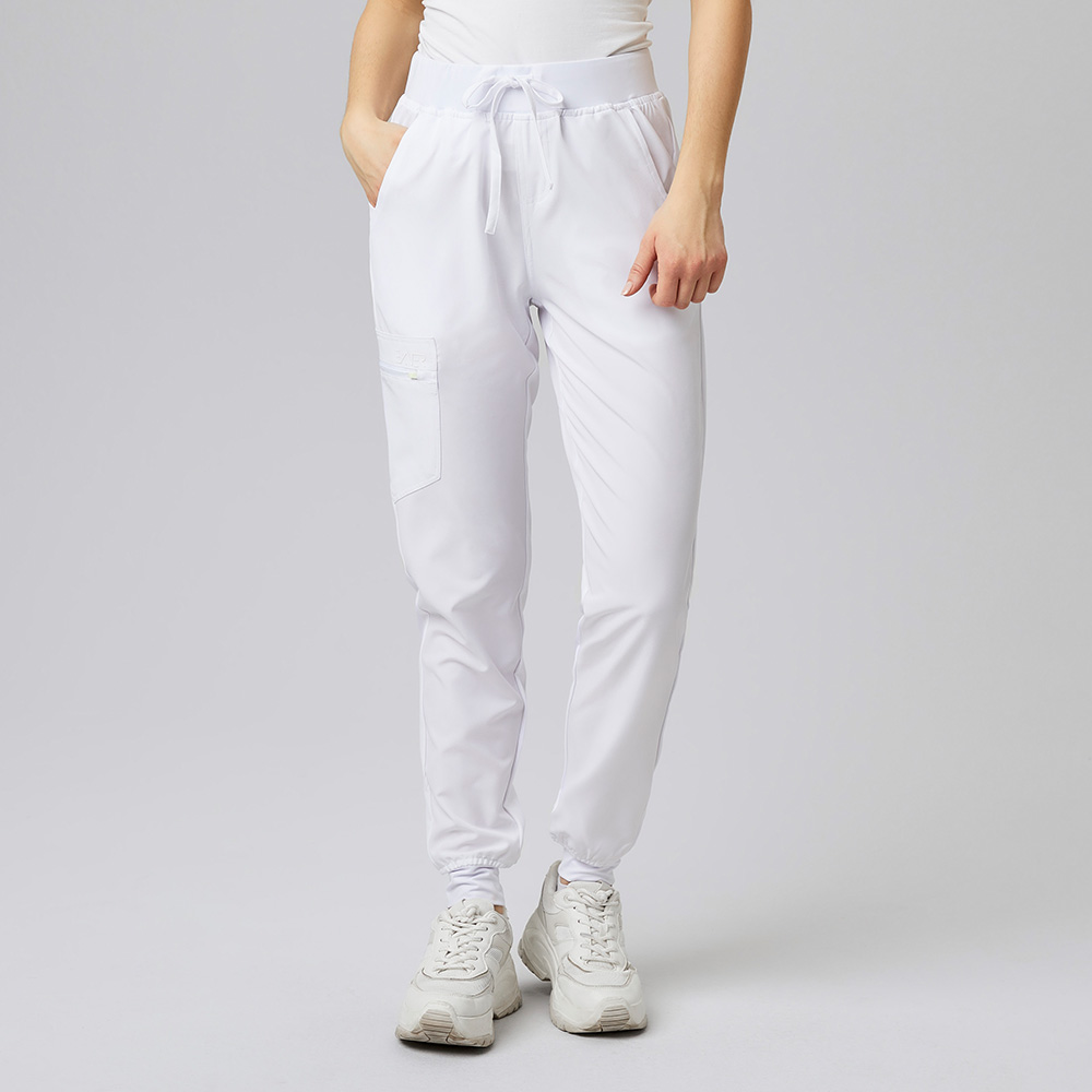 Damen Schlupfhose Sportsline , weiß, 3XL