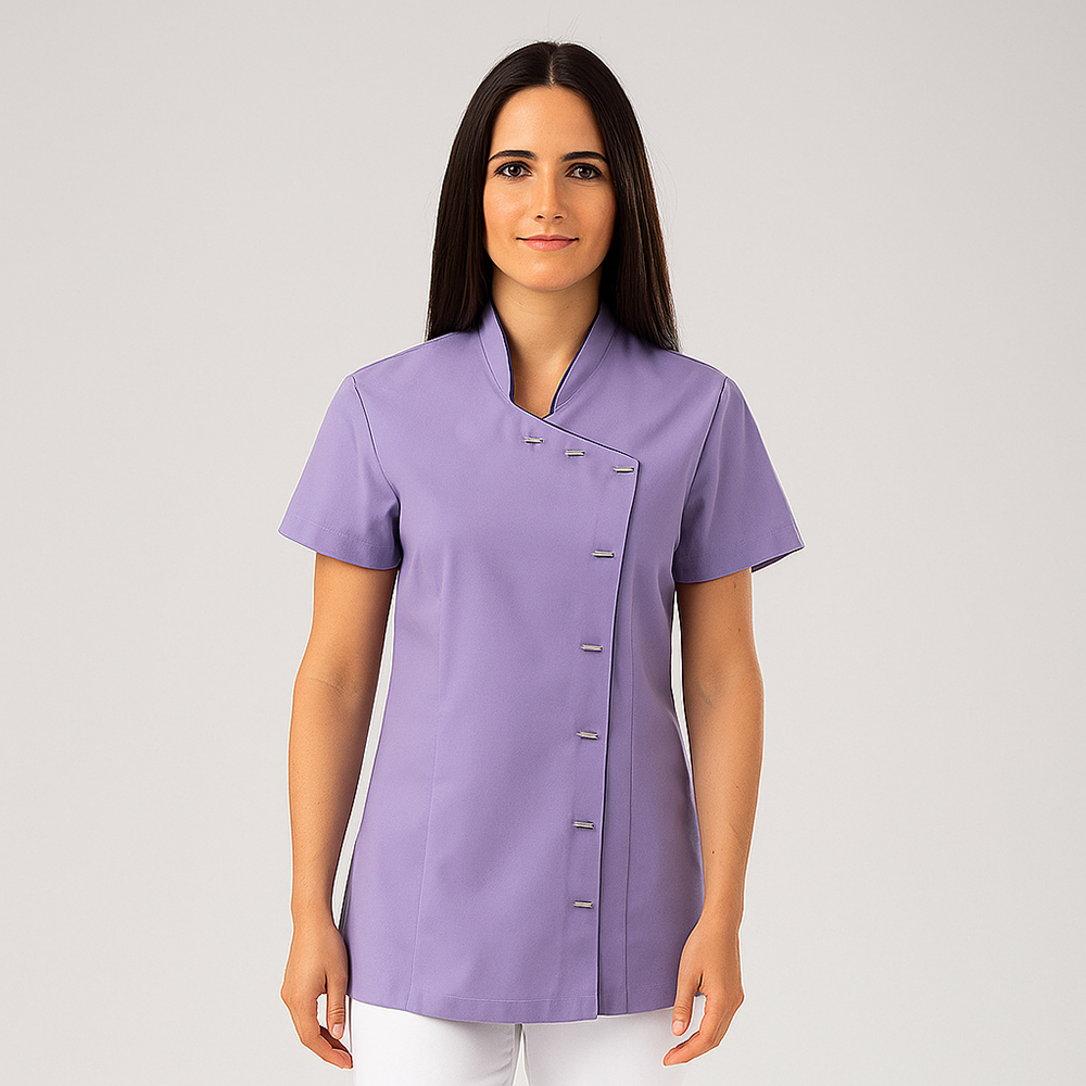 Damen Tunikajacke im Asiastyle in lila