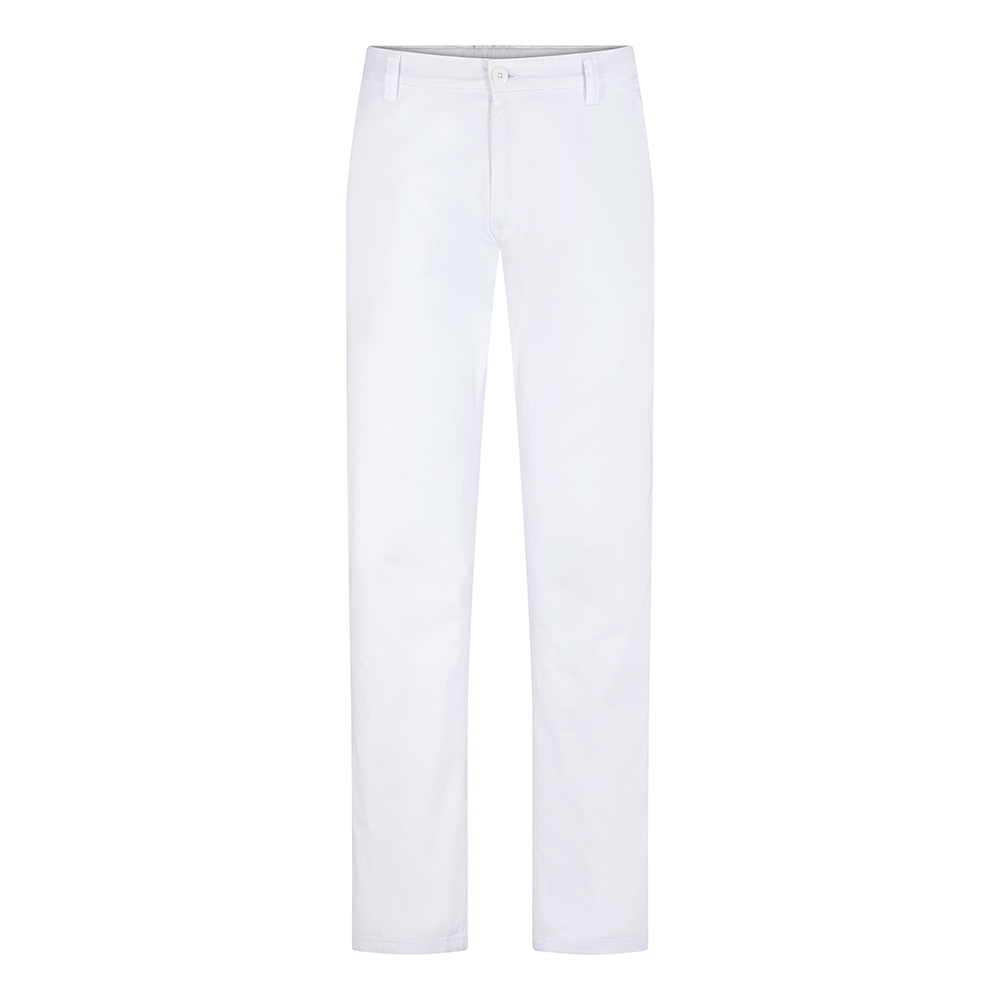 5 Taschenhose,Bund mit Schlaufe,Reissverschluss,normale leibhöhe,schlank geschnittenes-Bein,