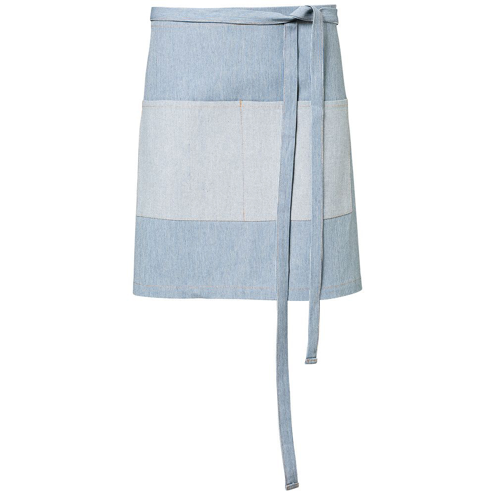 Mit durchgehenden StoffbändernAufgesetzte Tasche mit 2 Fächern in KontrastfarbeFeine Nadelstreifen.