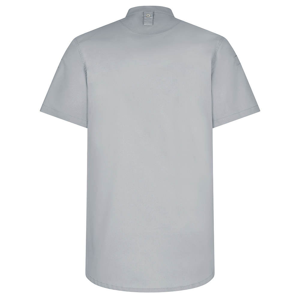 Funktionsjacke-kurzarm Rückansicht im Nacken eine Halterung für Kochbänder.