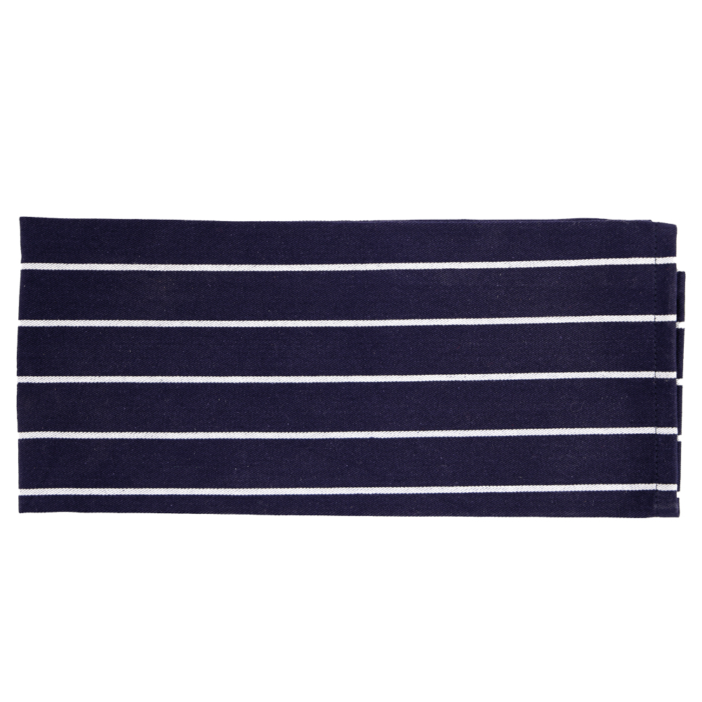 Größe: 45 x 70 cm.Navy gestreift.100% Baumwolle 250 g/m²