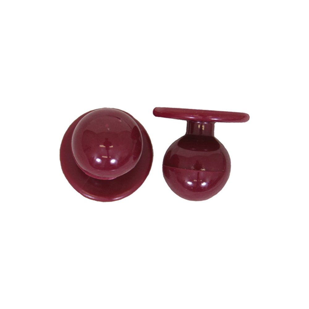 Kugelknöpfe,bordeaux