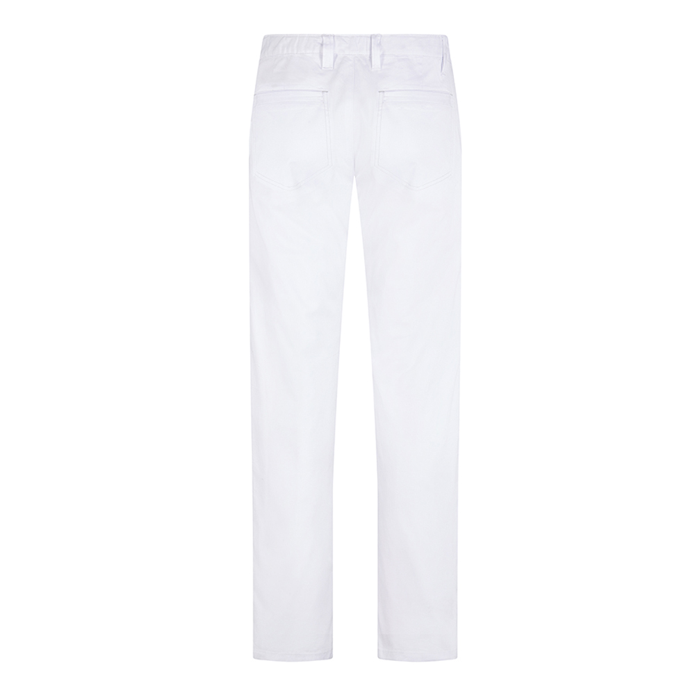 5 Taschenhose,Bund mit Schlaufe,Reissverschluss,normale leibhöhe,schlank geschnittenes-Bein,