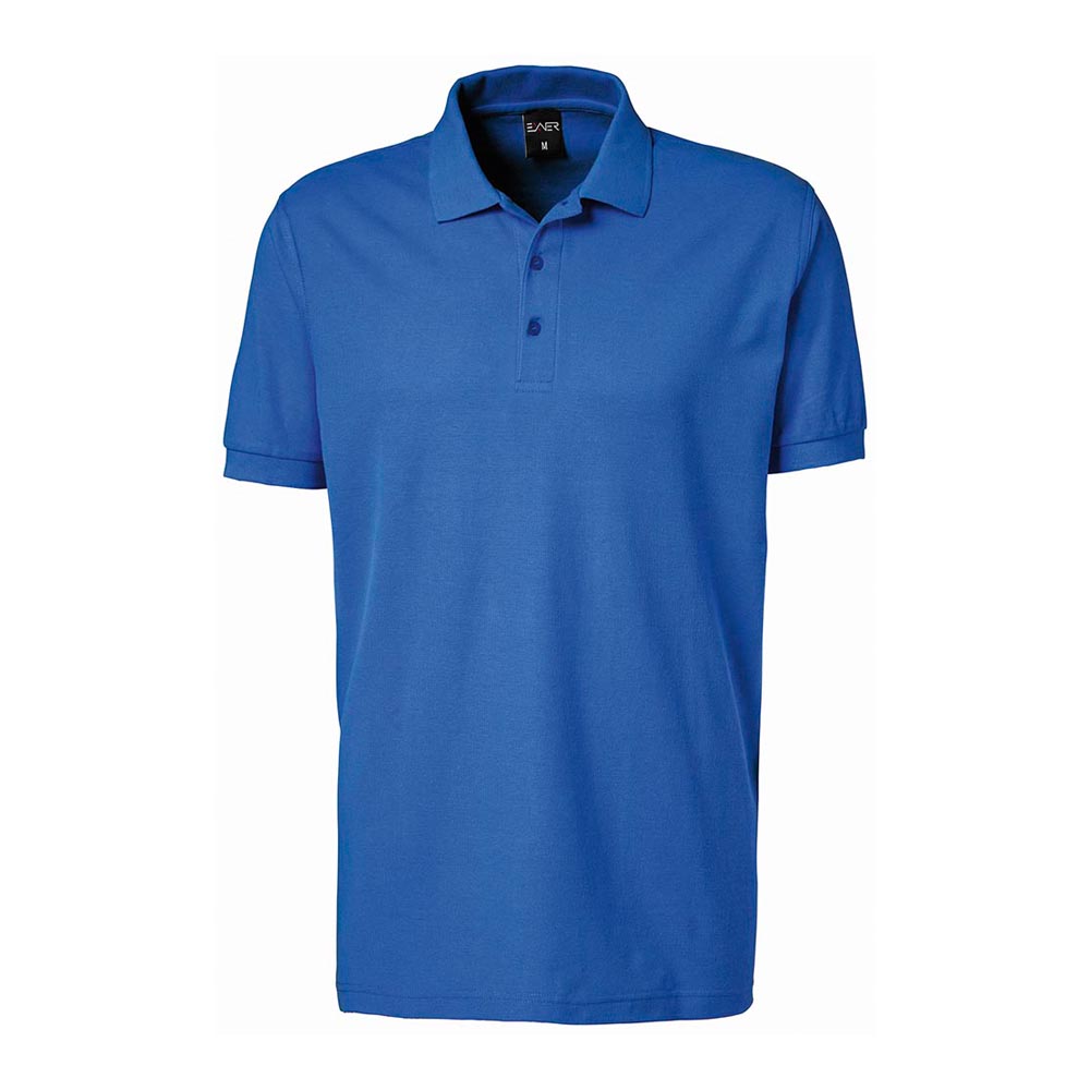 Herren-Poloshirt,mit  Knopfleiste  3 Reihig Kurz-Arm Stretch