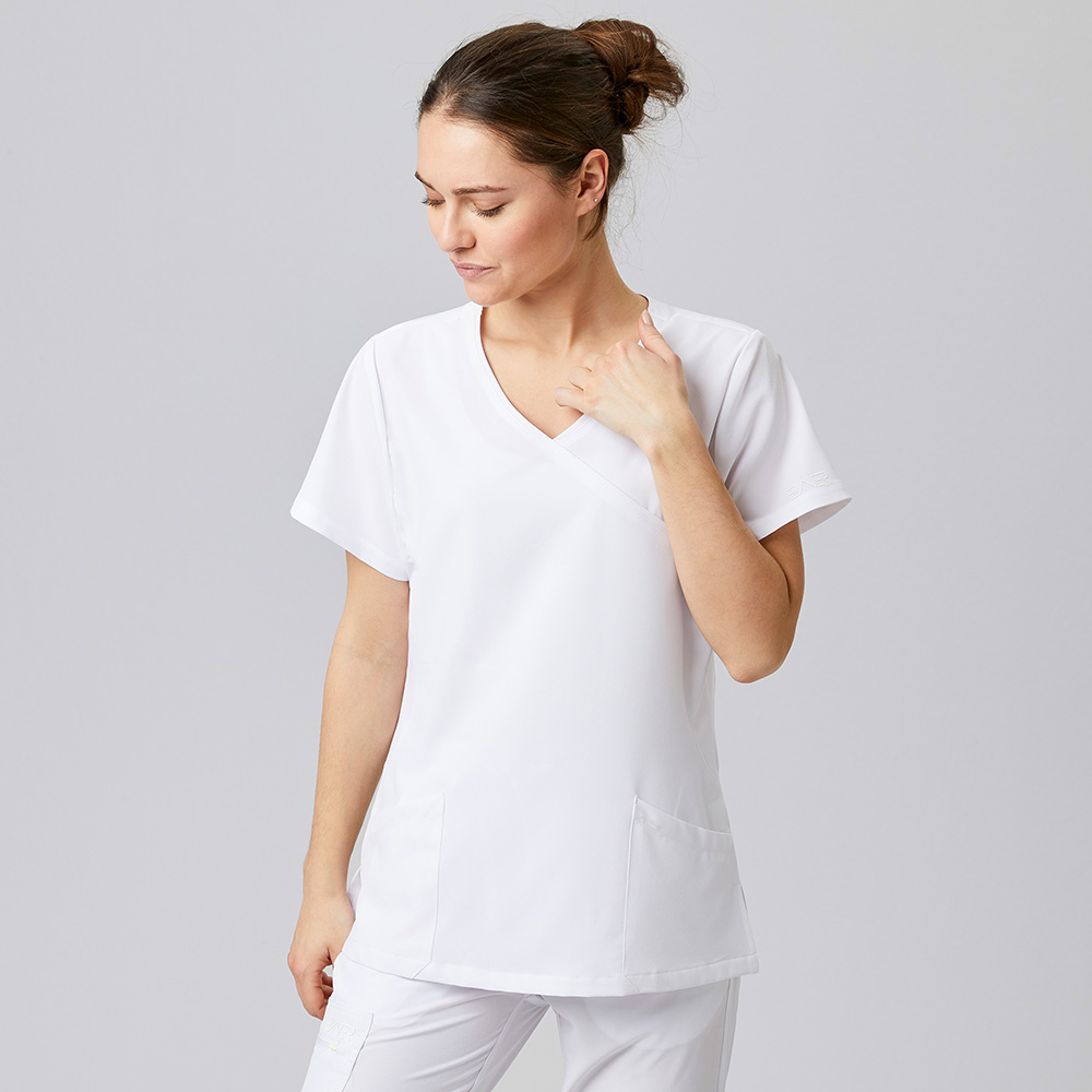 Nahansicht,mit Exner-logo am Ärmel.