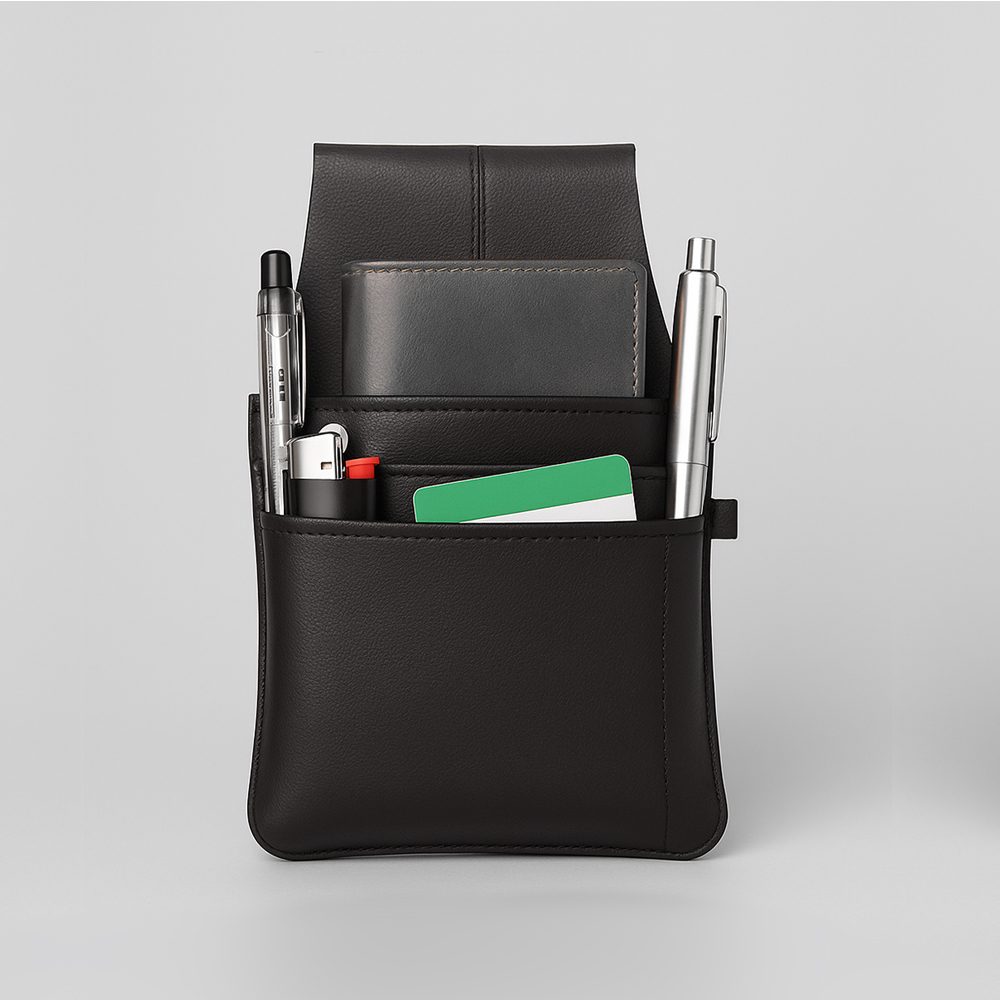 Kellnerbörsenköcher schwarz