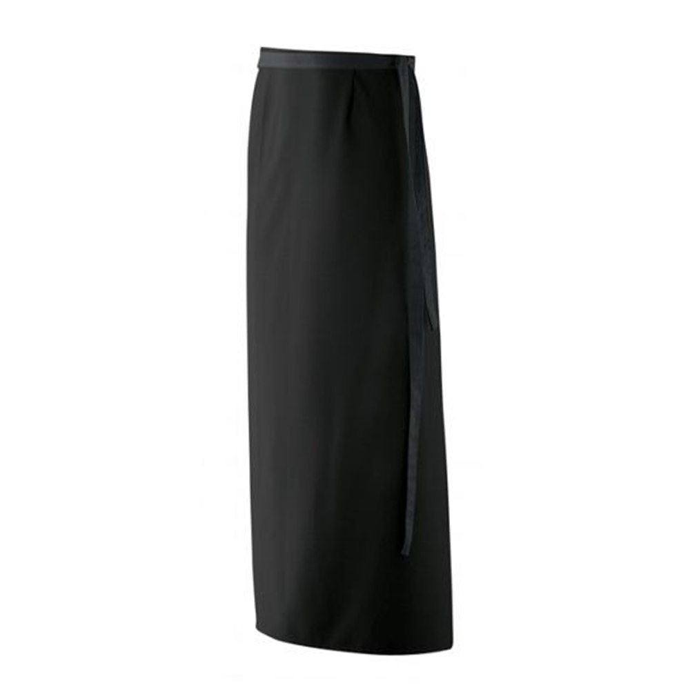 Bistroschürze XXL, extrabreit, mit Durchgriff und durchgehenden Stoffbändern.