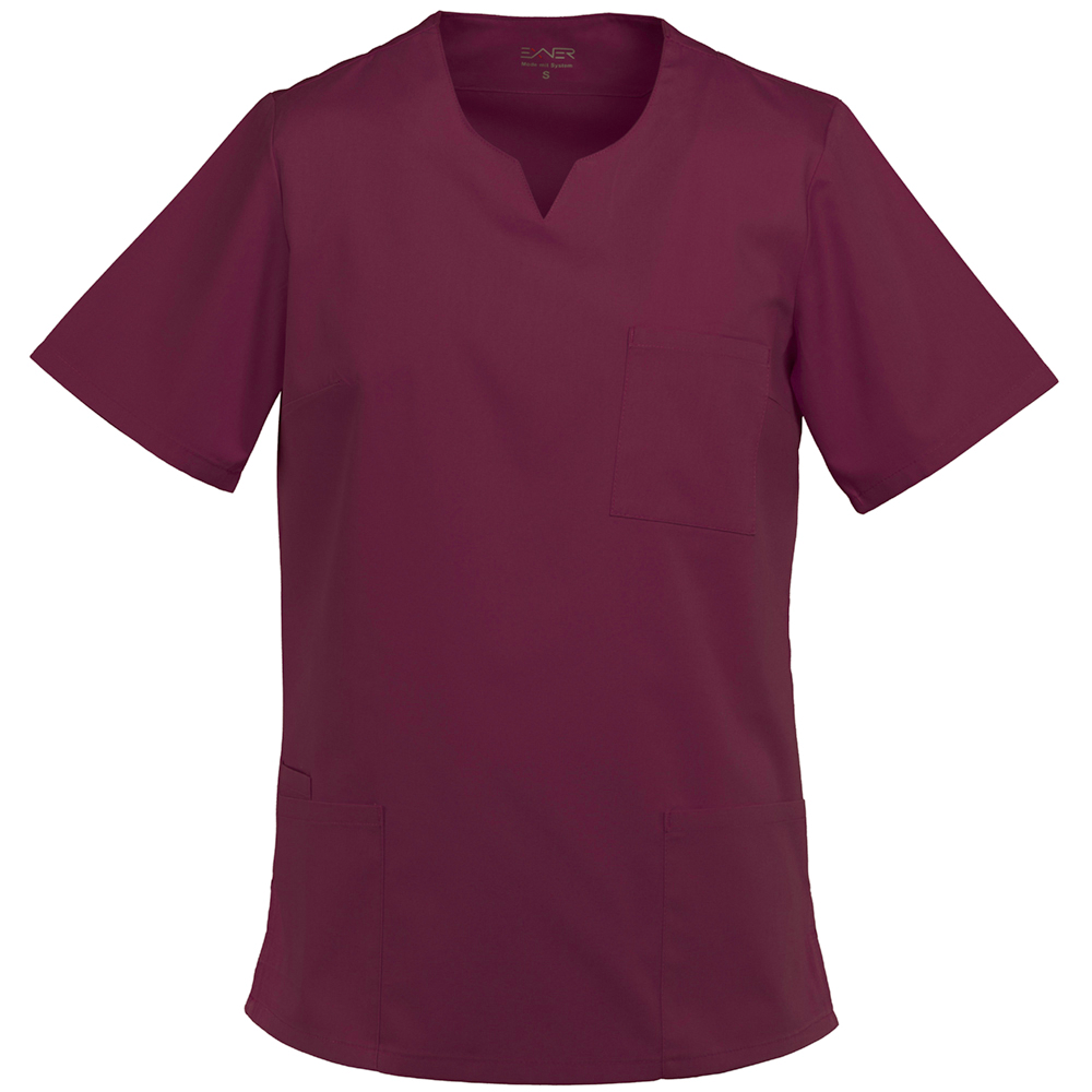 Komplettansicht,2 Seitentaschen 1 Brusttasche mit V-auschnitt.