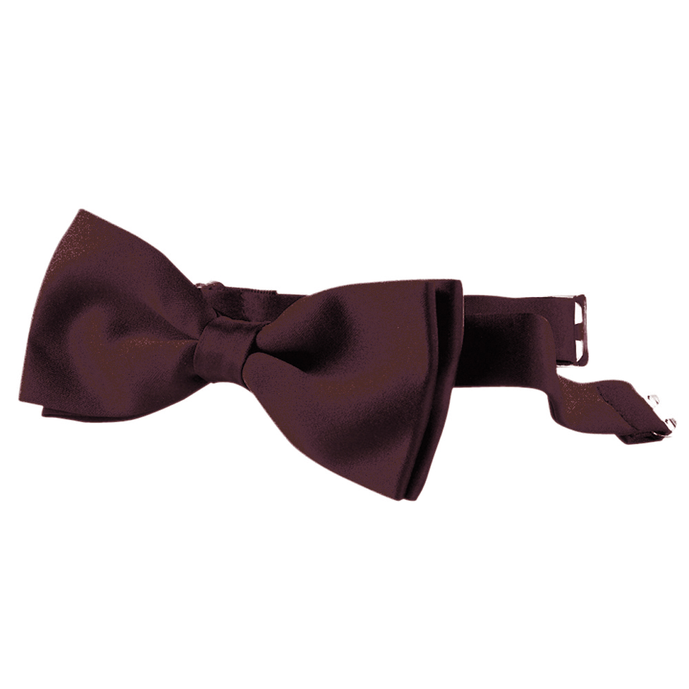 Fliege-bordeaux,Verstellbar von 32 - 60 cm.B = 11,4 x 5,2 cm.im Karton.