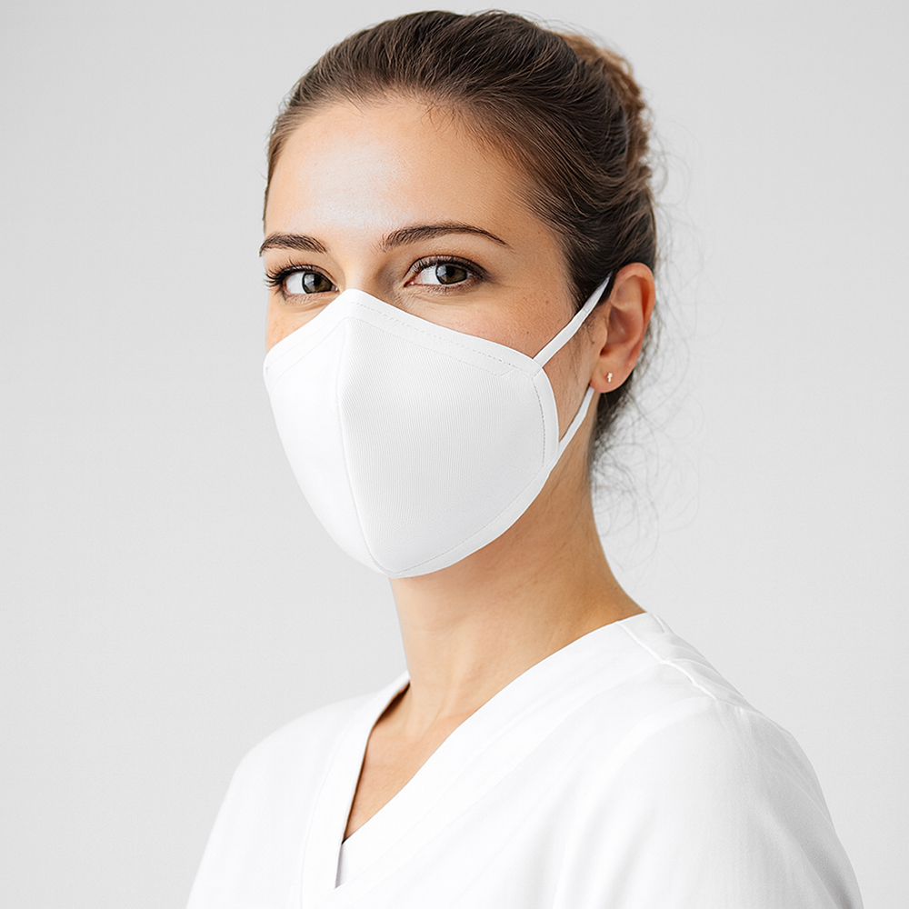 Zweilagig100% Baumwolle (innen)Bei 90°C waschbarbedruck- und bestickbar (Auf Anfrage)