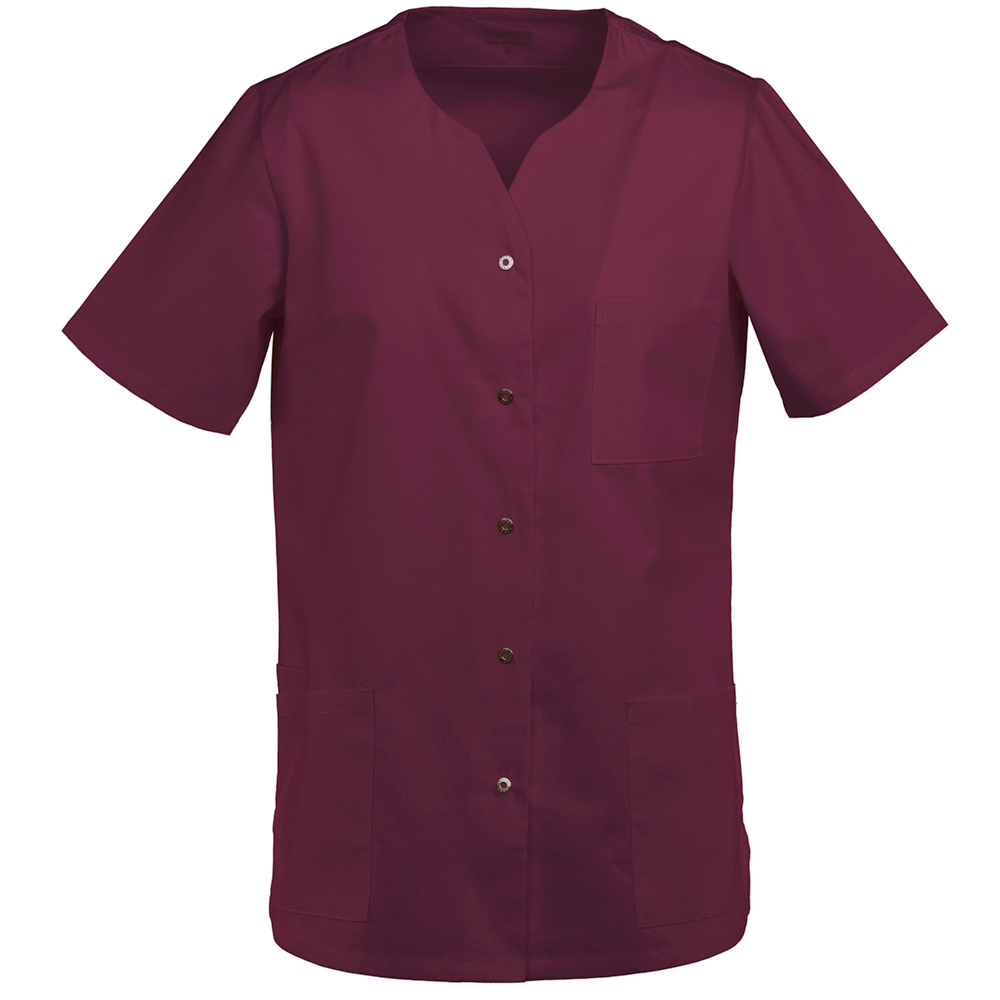 komplettansicht,Dekorative Druckknopfleiste3 aufgesetzte Seitentaschen und 1 Brusttasche.