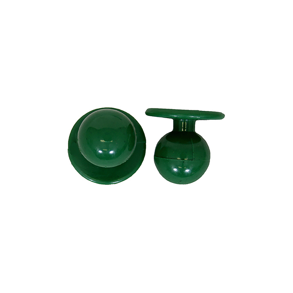 Kugelknöpfe-farbe -Waldgrün