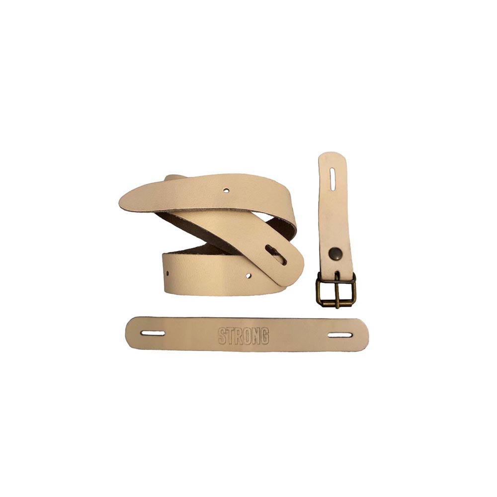 Ersatzbänder-Set bestehend aus:- Nackenband.- Hüftgurt.- Handtuchband.Mit Knopfloch,16 mm.