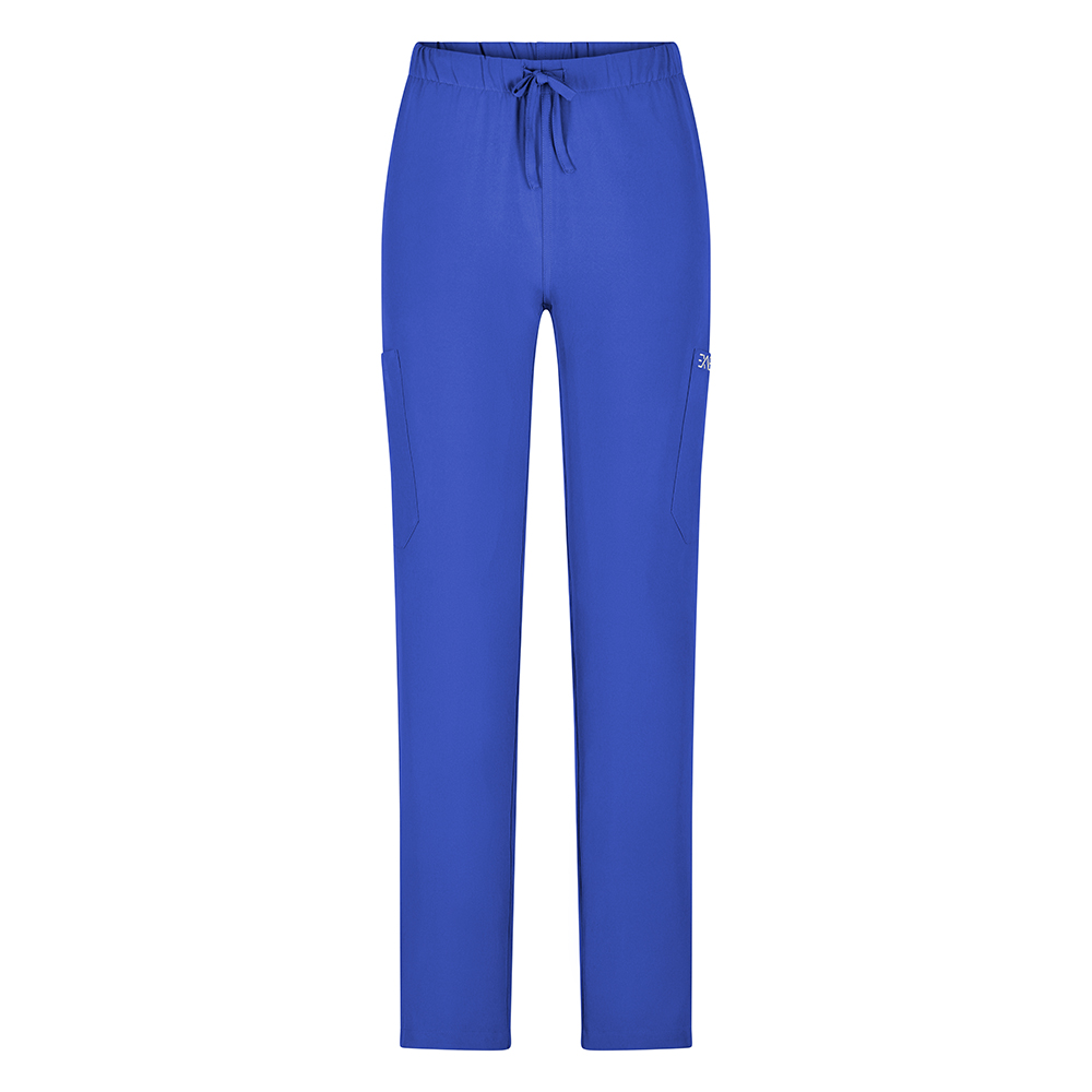 Kordelzug in der Taille- Zwei Seitentaschen- Zwei aufgesetzte Beintaschen- vorderseite.