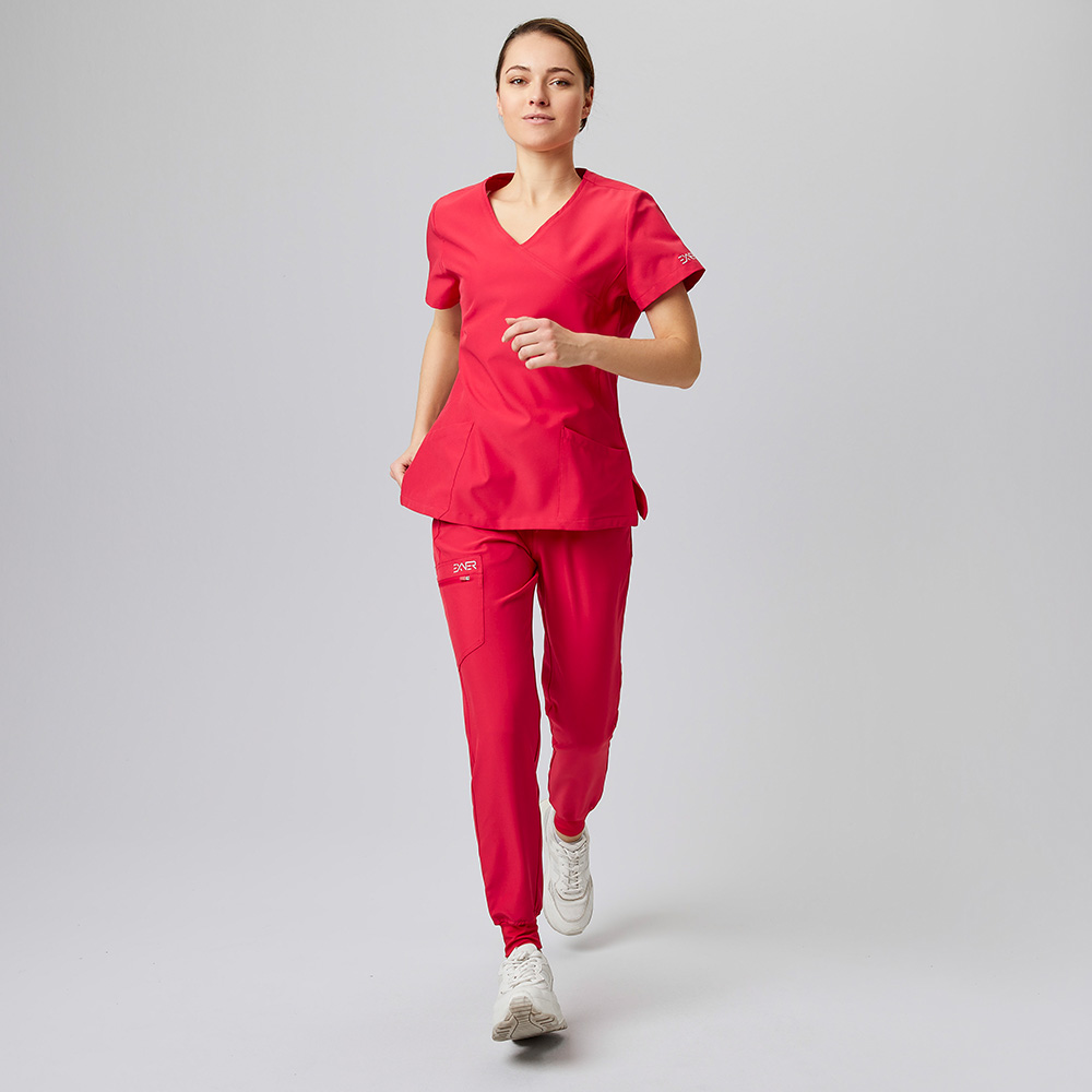 Nahansicht,Exner-logo am Ärmel