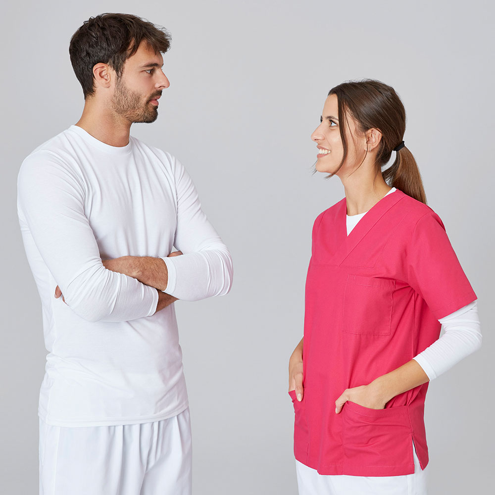 funktionsshirt,langarm,mit rundhalsausschnitt,Temperaturregulierend,Atmungsaktiv.