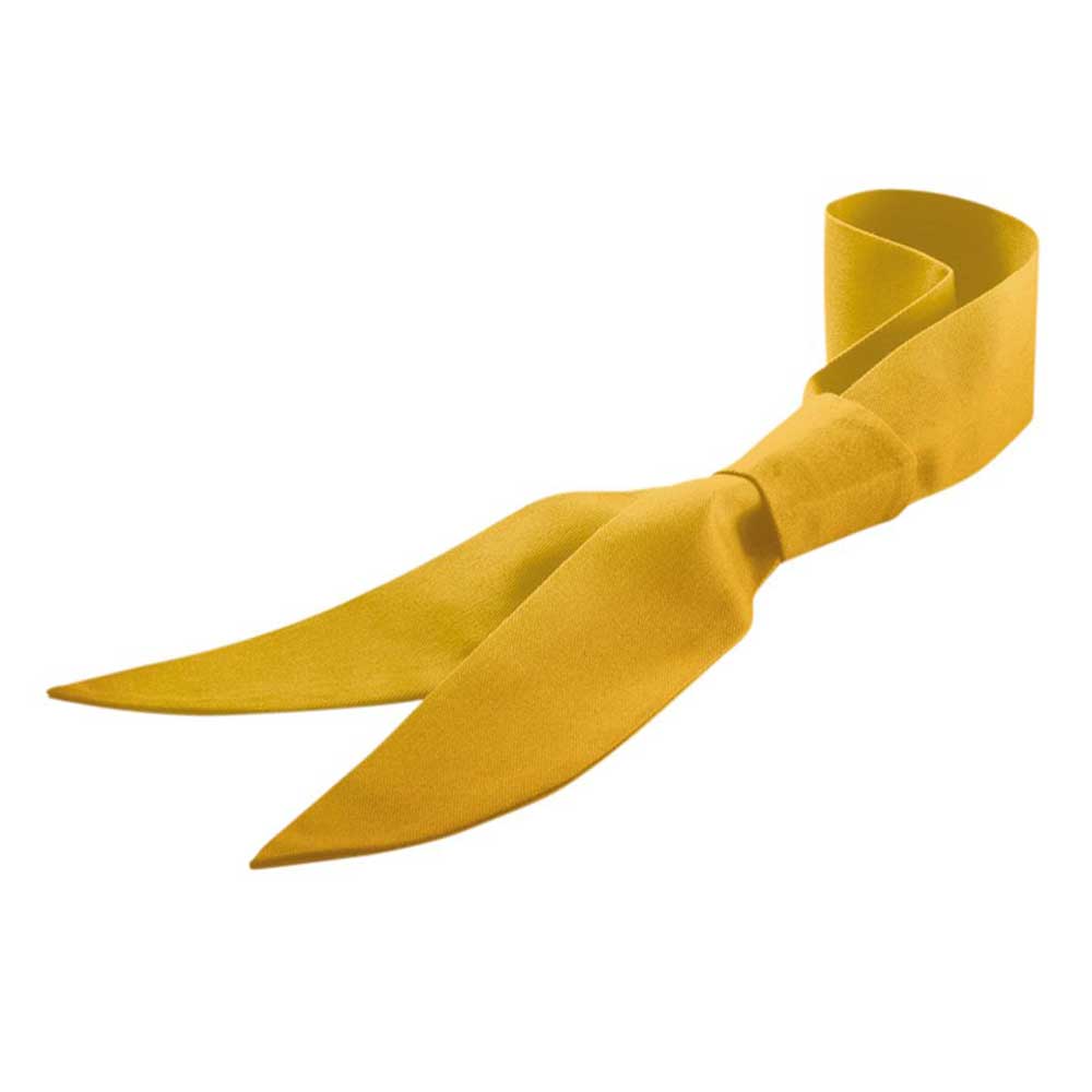 Krawatte-gelb,Servicekrawatte in Einheitsgröße.Gesamtlänge 92,5 cm.Breite 5cm.