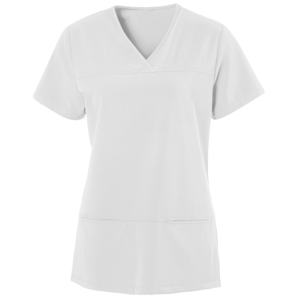 Damen Kasack,schmal geschnitten,v-Ausschnitt,talliert mit Seitenschlitz,2 eingrifftaschen