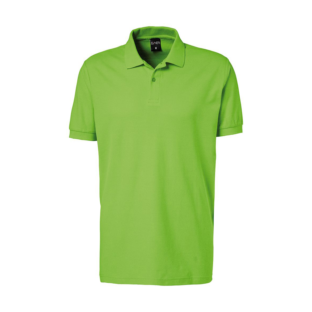 Herren-Poloshirt,Piqué-Material Zwei Ton-in-Ton KnöpfeKragen- und Ärmelbündchen