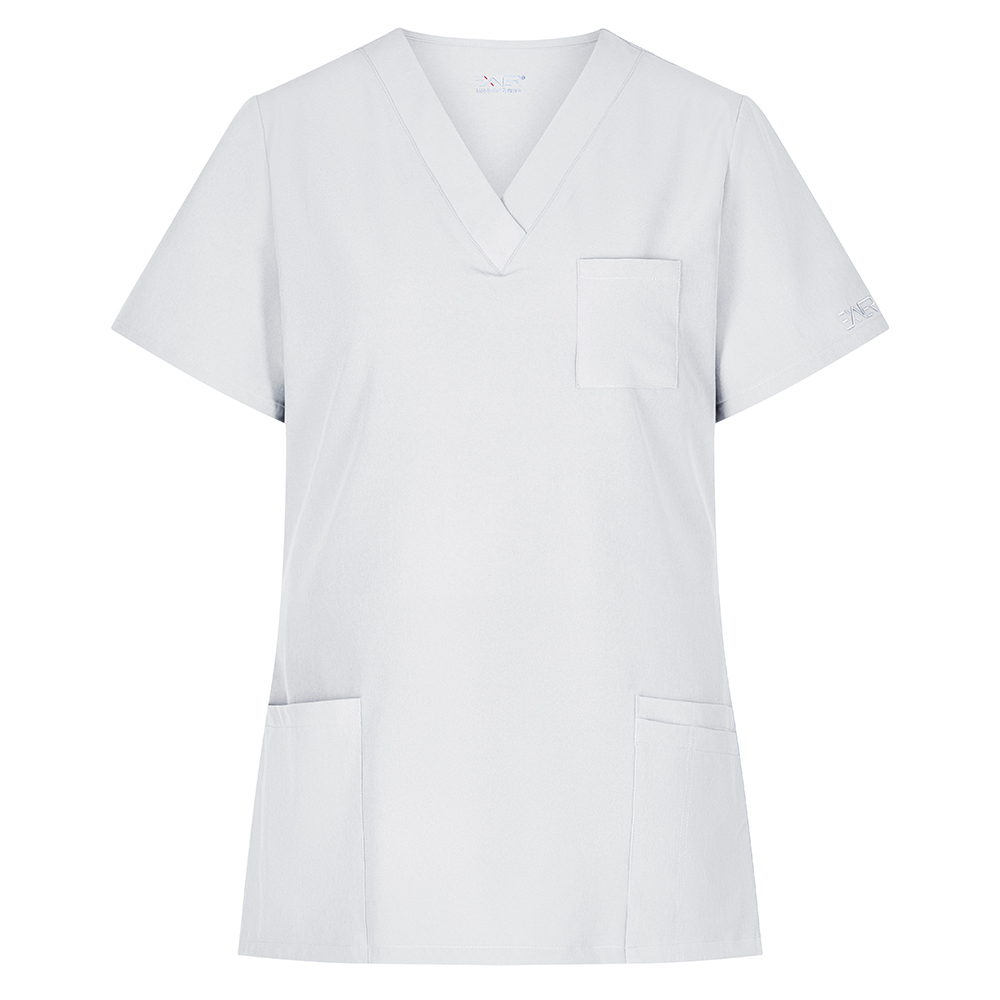 Komplettansicht,1 Brustttasche,2 Seitentasche,1Stiftttasche,Ärmel-Exner-logo.