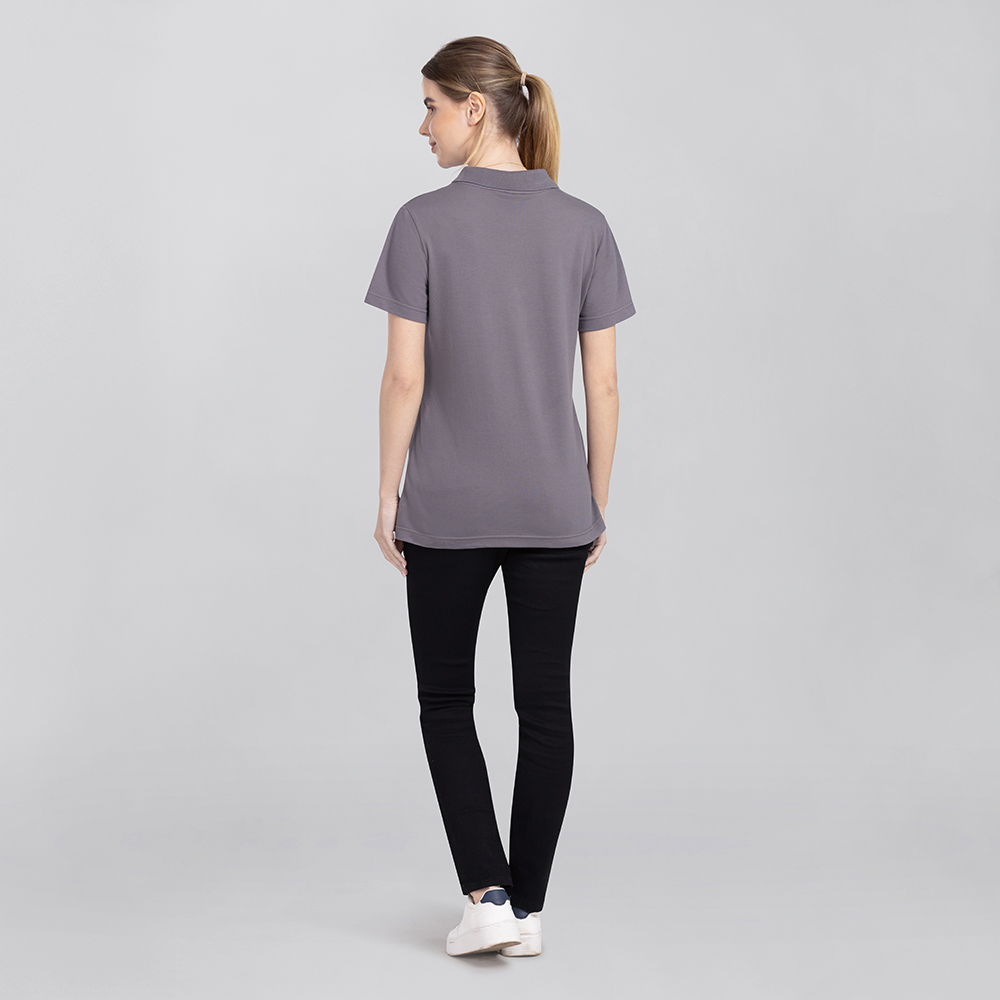 Rückansicht,tailliert geschnitten Kurz-Arm.